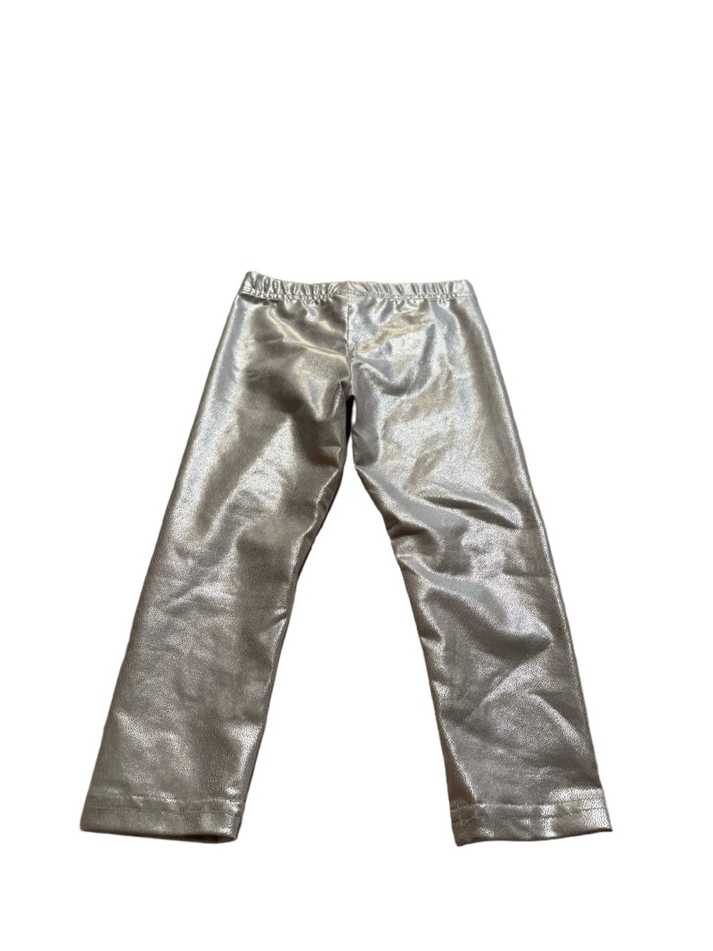 Carter's Shimmery Silver Leggings Size 3T